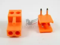 Terminal Block 2 Pin 3.96 Chân Cong